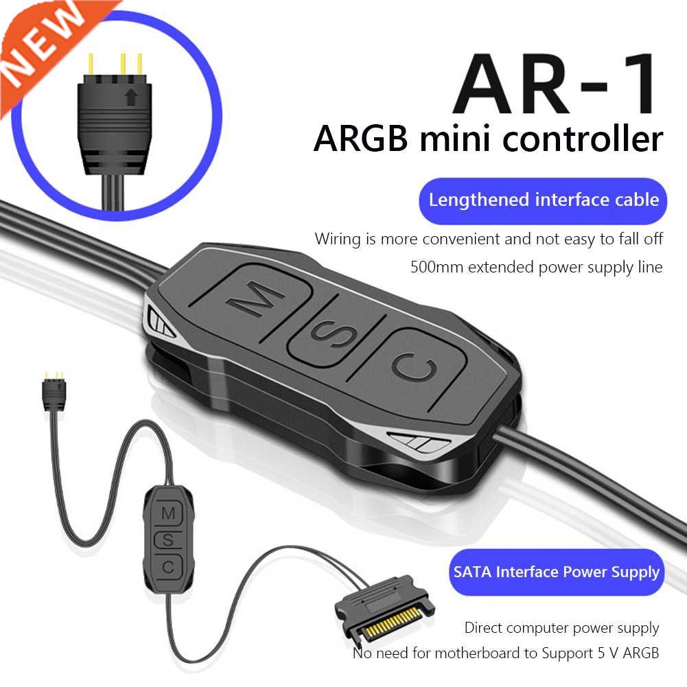 COOLMOON AR-1 RGB Power Cable 5V -pin to SATA ARGB ARGB Min