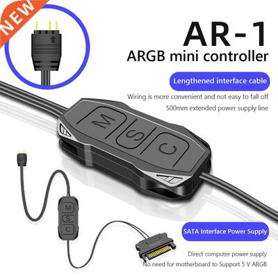 COOLMOON AR-1 RGB Power Cable 5V -pin to SATA ARGB ARGB Min