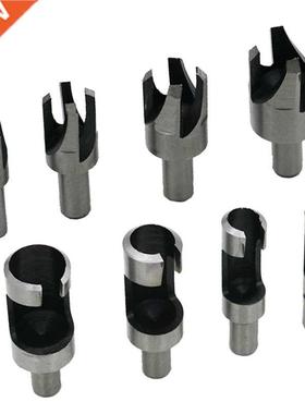 4 Pcks Plug Cutter Drill Bit Set Stright nd Tpered