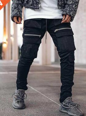 2021 Men Cargo pants Muscle Fitness Brothers Running Pants M