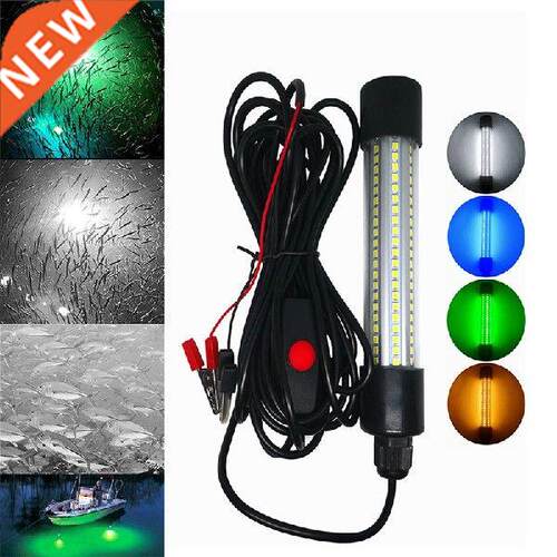 1200LM LED Submersible Fishing Night Light Underwater Fish