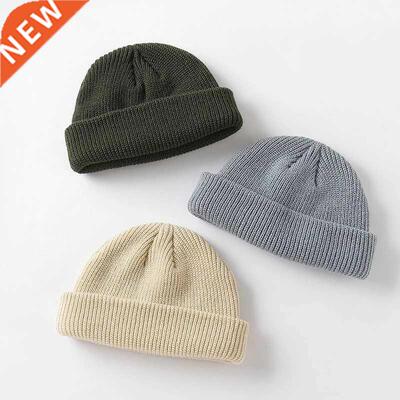 New Fashion Men's Beanie Winter Knit Hat Boy Skullcap Sailor