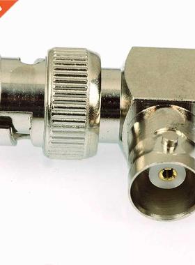 2Pcs 90Degree BNC RightAngle Male to BNC Female Video Adapte