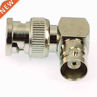 2Pcs 90Degree BNC RightAngle Male to BNC Female Video Adapte