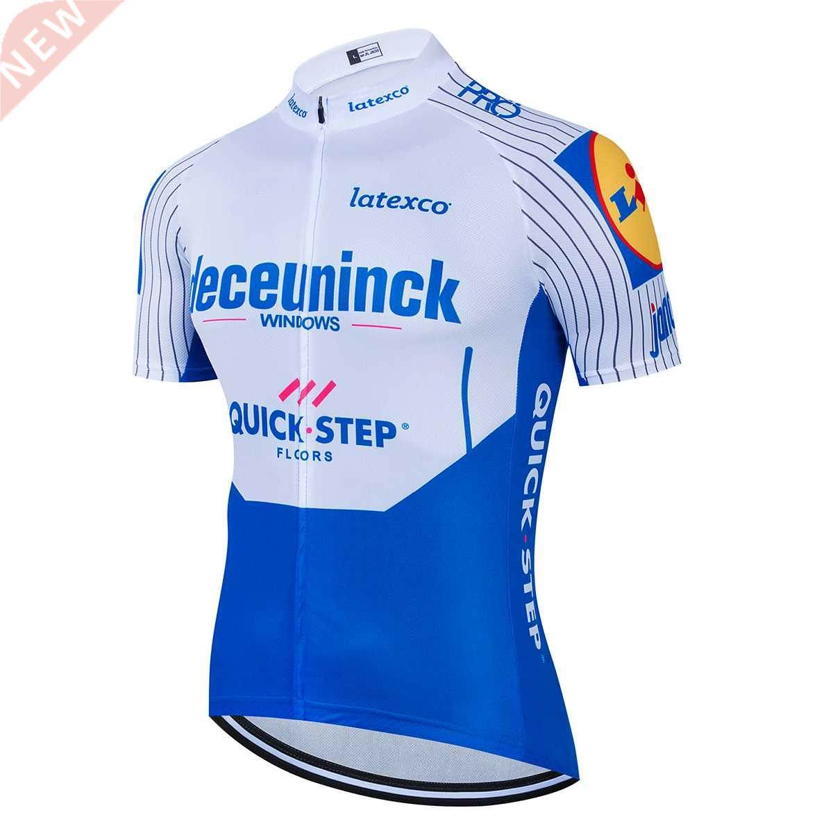Deceuninck Quick Step Summer Cycling Jersey Shirt Racing Spo