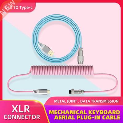 USB Metropolis Coiled Cable Aviator Connector Mechables Type