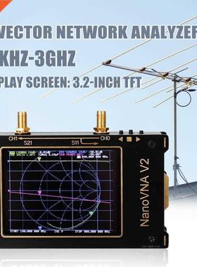 3.2 Inch S-A-A-2 NanoVNA V2 Antenna Analyzer Shortwave 3G Ve