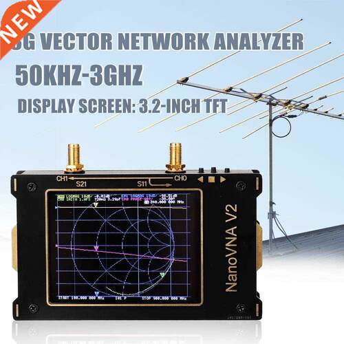 3.2 Inch S-A-A-2 NanoVNA V2 Antenna Analyzer Shortwave 3G Ve