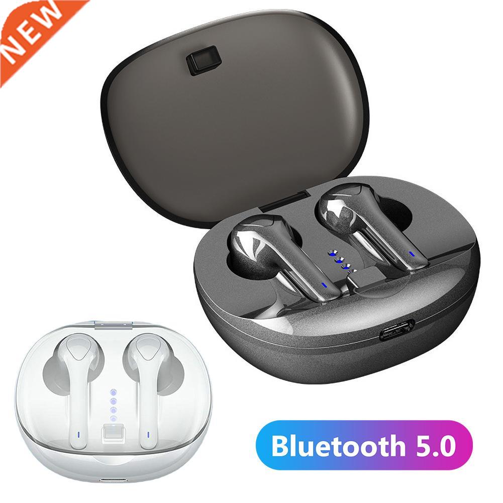 Earphone TWS Wireless V5.0 Headphones Stereo Earbuds