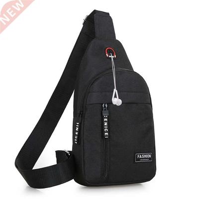 Men Shoulder Bags Nylon Waist Packs Sling Bag Crossbody Outd