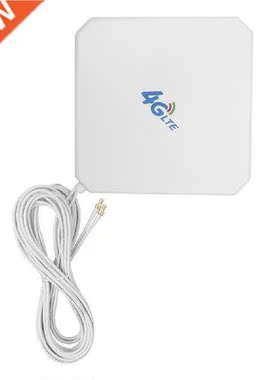 Dual CRC9/TS9/SMA Male Connector 4G LTE Antenna 35dBi High