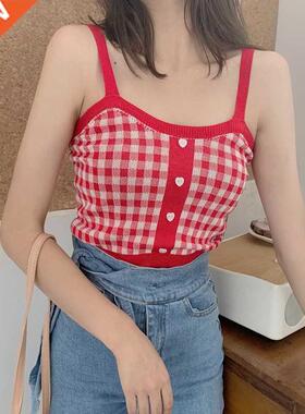 Hot Fashion Women's Club Tank Tops Solid V neck Letter Slee