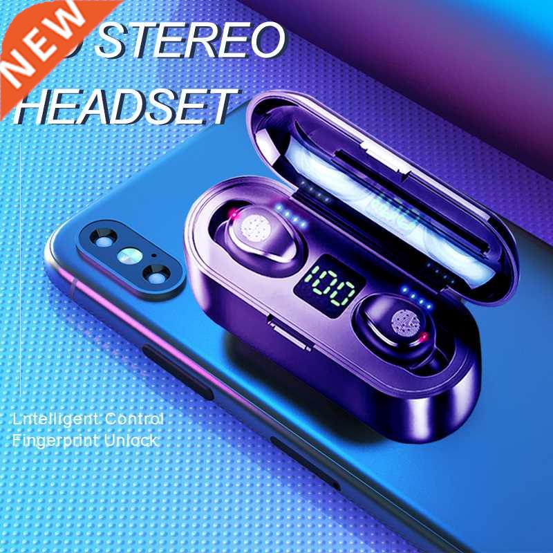 KUGE Wireless V5.0 Bluetooth Earphone HD Stereo Headphone
