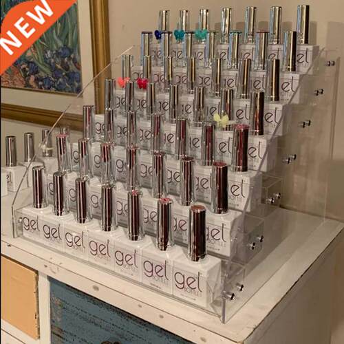Acrylic Nail Polish Display Organizer 2-3-4-5-6-7 Layer Mani