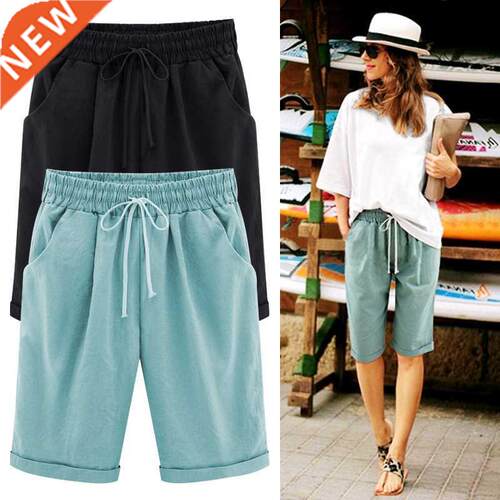 Summer shorts Women Summer Bermuda Shorts Large Size 8xl Loo