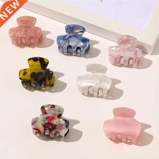 Hair Claw Clips Barrette Clamp Jelly Colors Acrylic tail Cra