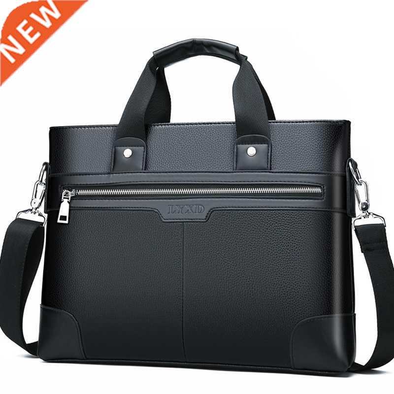 2022 Business bag Men	s Briefcase PU Leather Shoulder