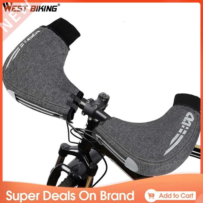 WEST BIKING Winter Bicycle Handlebar Gloves Warmer