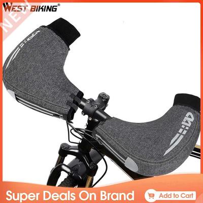 WEST BIKING Winter Bicycle Handlebar Gloves Warmer