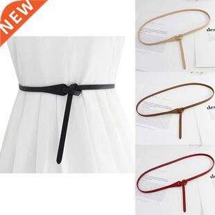 Fashion Knot Belts Women Leather Belts For Women Soft Knotte