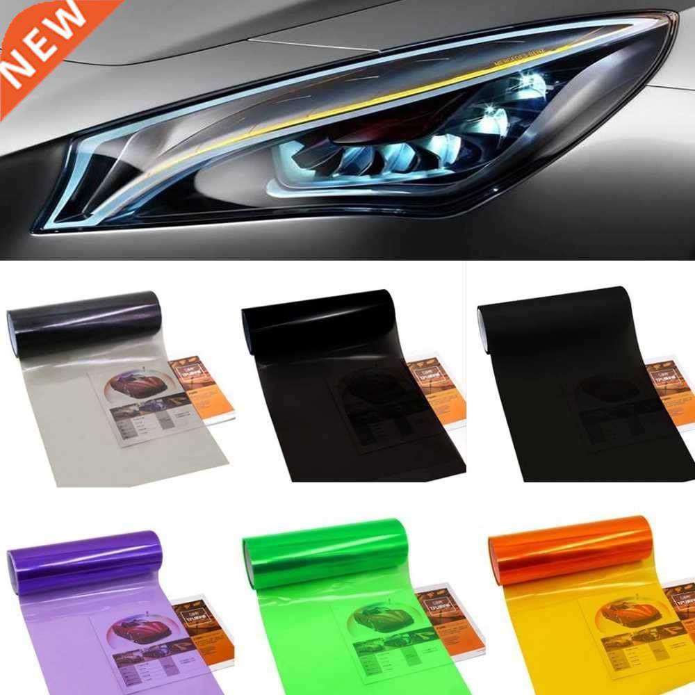 30/40X200CM Car Headlight Taillight Tint Vinyl Styling Water