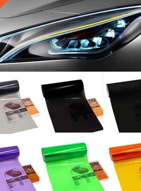 30/40X200CM Car Headlight Taillight Tint Vinyl Styling Water