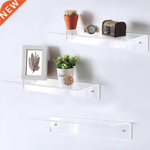 Clear Acrylic Wall Hanging Souvenir Photo Storage Rack