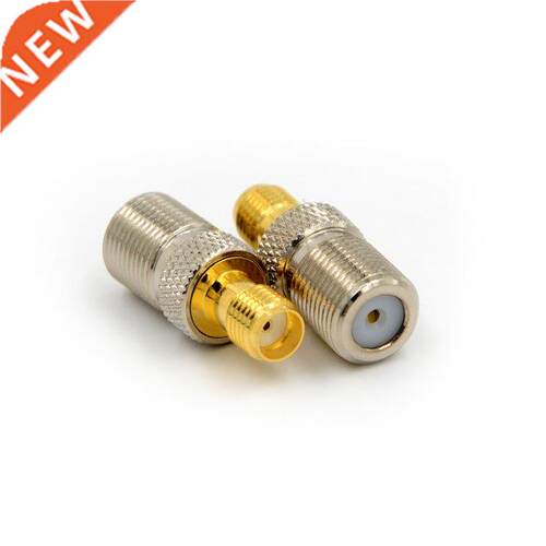 1pcs Female F Type Jack To SMA Female Plug Straight RF Coax