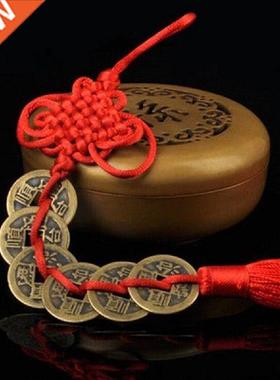 Car Decoraton Chnese Orgnal Copper Cons Ancen Red