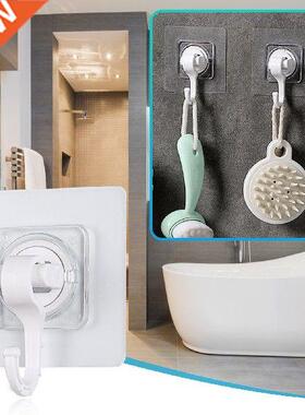 Double Shower Hooks for Bathroom Curtain Robe Wall Towel