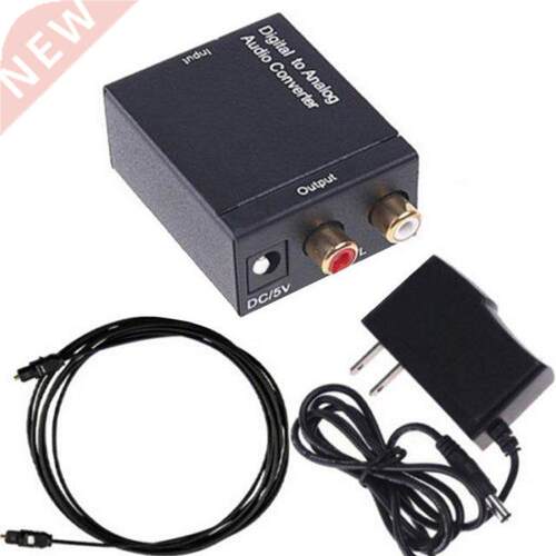 Optical Coaxial Toslink Digital To Analog Audio Converter Ad