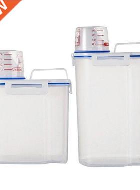 Pet Dog Cat Food Storage Bucket Dspenser Large Capacty