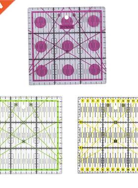 1Pc High-grade Multi-Function Acrylic Drawing Ruler 15*15cm