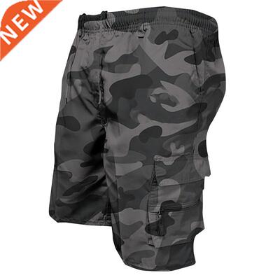 Fashion Men	s Casual Shorts Cool Camouflage New Summe