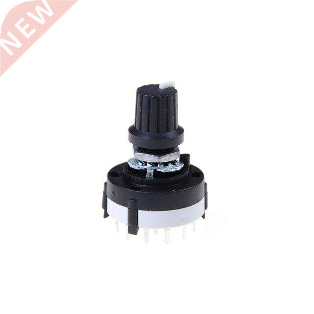1pcs 4PT Single Deck Rotary Switch Band Selector 4 Pole  P