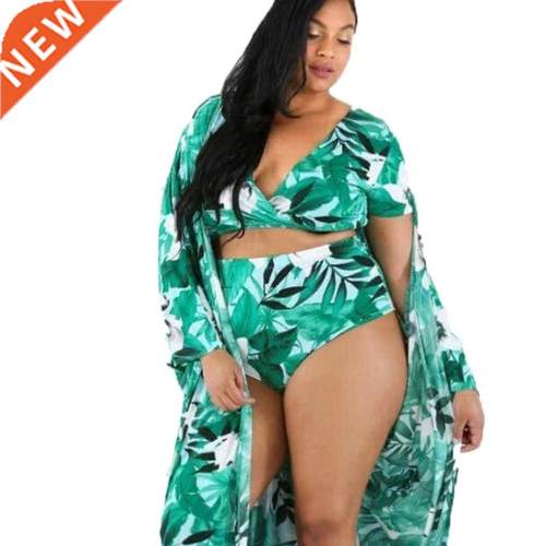 big plus size swimwear wear swimsuit bikini women ladies