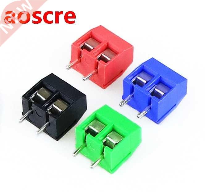 10 PCS KF301-5.0-2P Pitch 5.0mm KF301-2P Straight Pin PCB 2