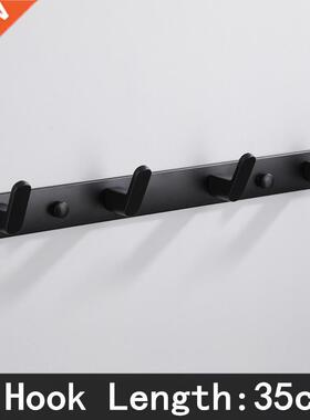 Black White Robe Hook Bathroom Kitchen Towels Bag Hat Hook W