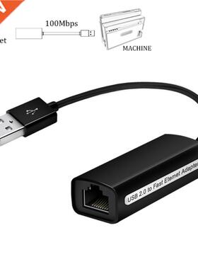 USB 2.0 Network Card to Ethernet Lan Connection Adaptor RJ45