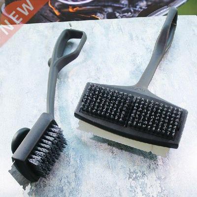 1Pcs Dual Long Handle Barbecue Grill Cleaning Brush Scraper