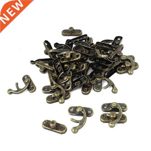 100PCS Vintage Metal Hardware Furniture Wooden Box Leather B