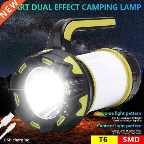 Flashlight USB Smart Charging Output Input Large Light Cup