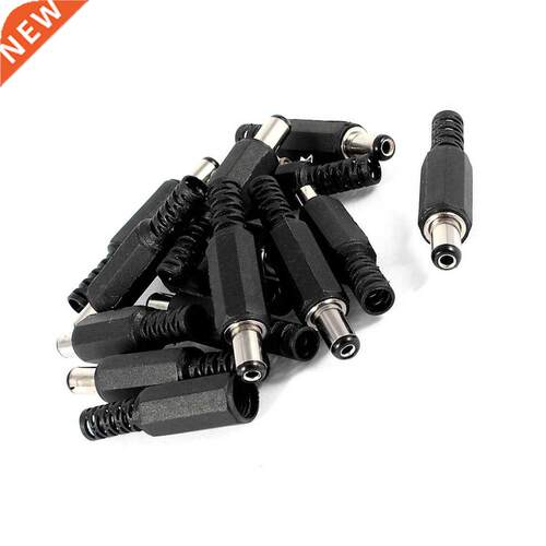 10x 15 Pcs 5.5mmx2.1mmx9mm Male Solder DC Power Jack for Lap