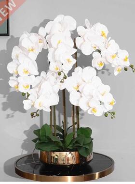 1 Set High Grade Artificial Orchids Arrangement Latex Silico