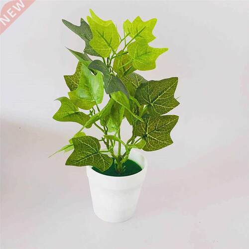 Potted Plant Lifelike Artificial Bonsai Desk Decor Fake G