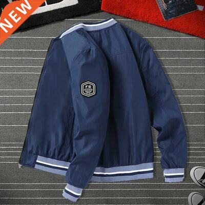 Men's Windbreaker Bomber Jackets Pilot Military Casual Baseb