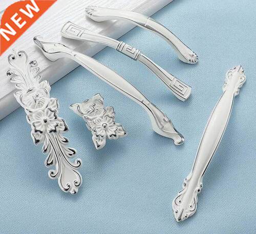 Cabinet Handle Zinc Alloy Ivory White Cabinet Handles Kitche