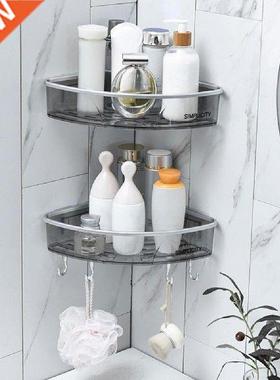 Punch-free Bthroom Shelf Shmpoo Cosmetic Towel Storge
