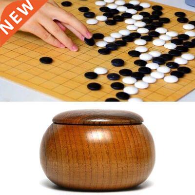 Wooden Go Cans Stones Storage Bottle Go Game Chess Bowls