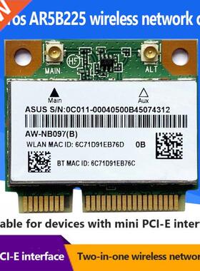 AR5B225 Mini PCIe 300M+ Bluetooth 4.0 WLAN Wifi Wireless Net